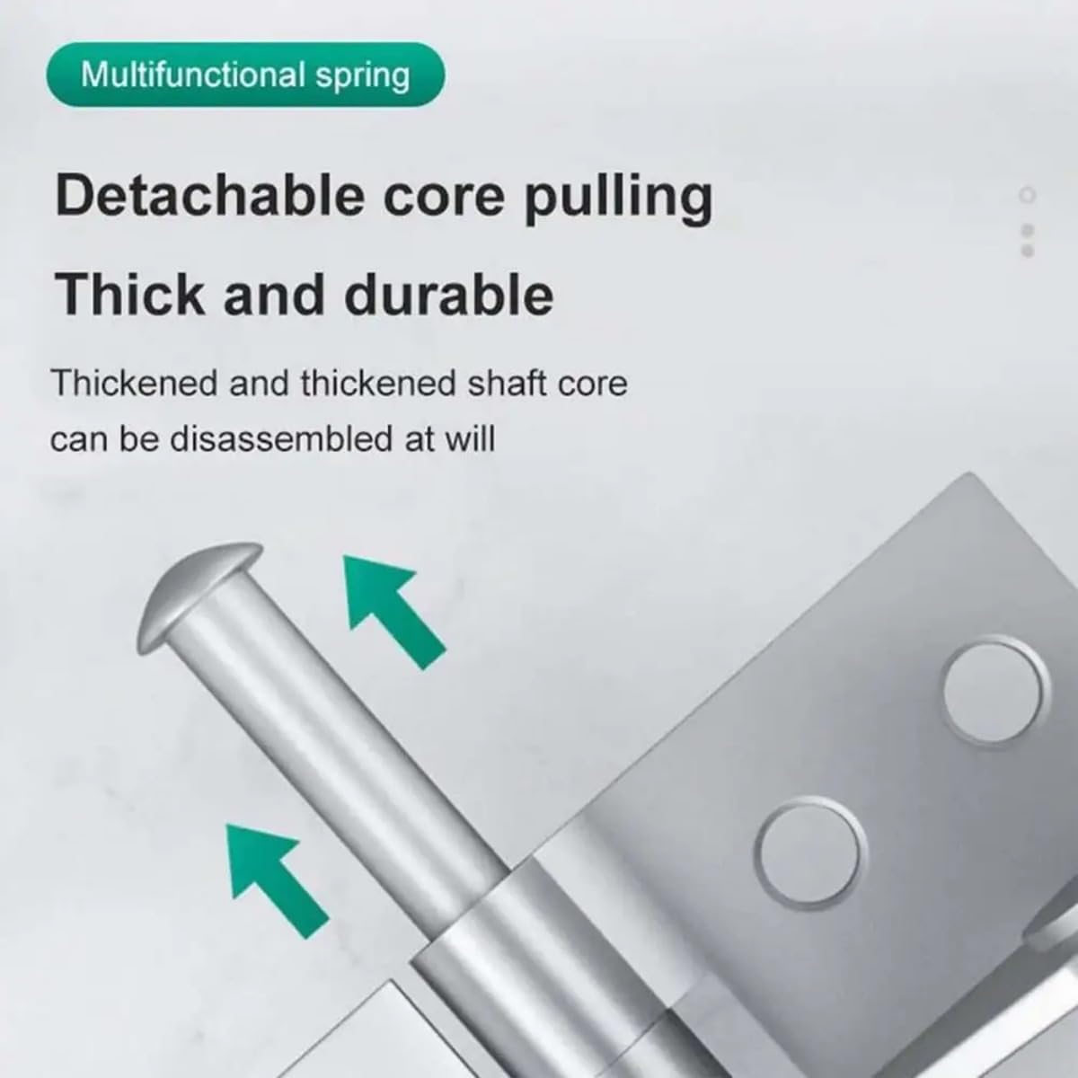 Coocoe Automatic Self-Closing Door Hinges Kit