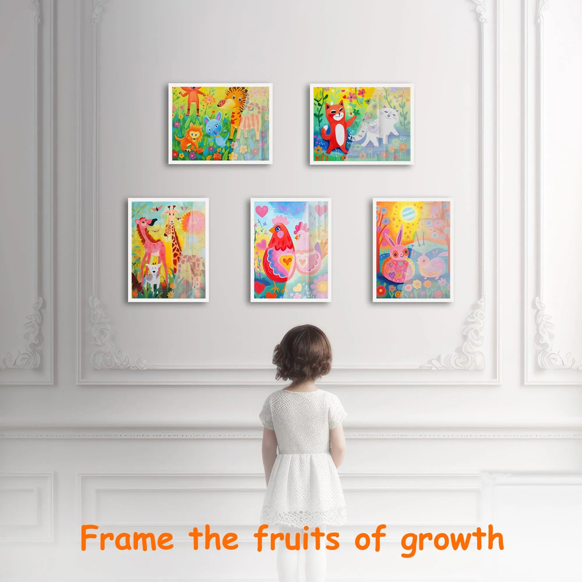 Coocoe Changeable Front Opening Artwork Frame