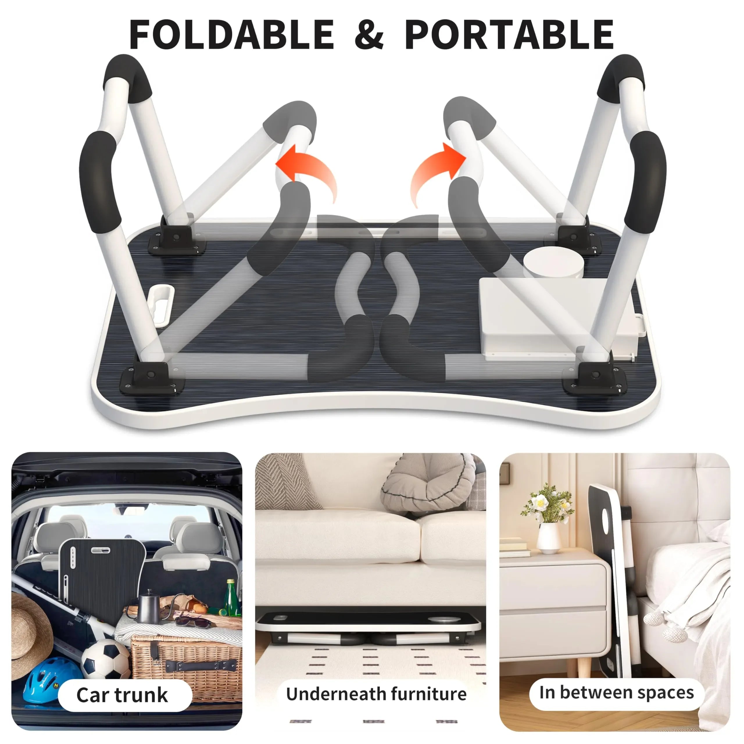 Coocoe Foldable Portable Laptop Stand Lap Desk