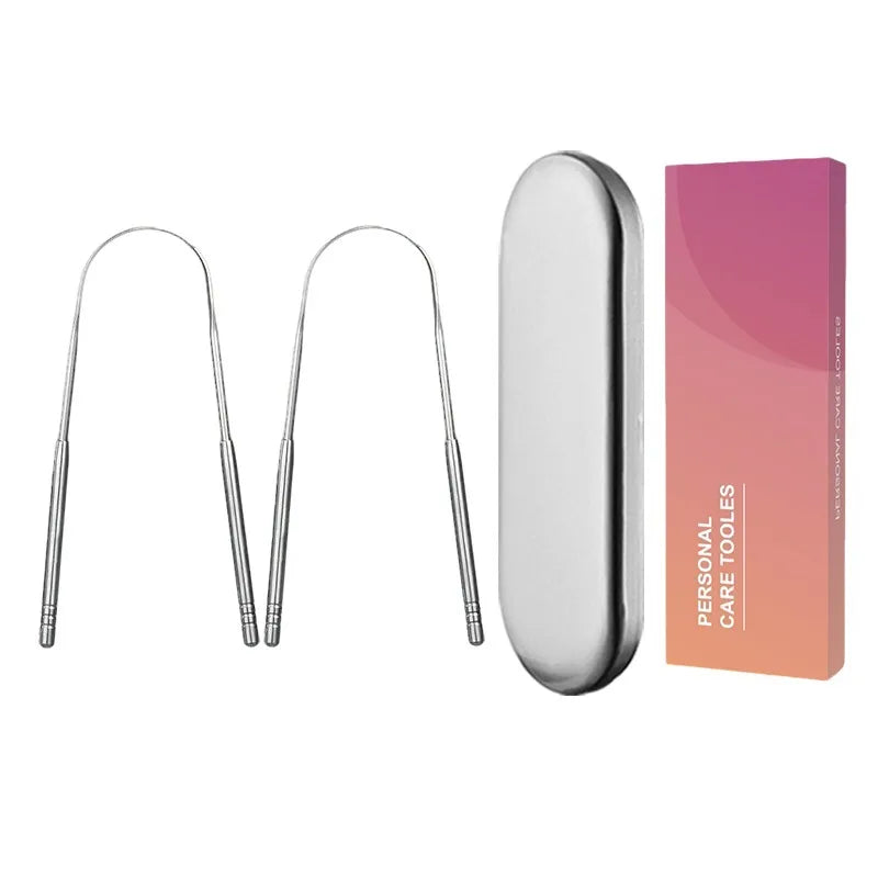 Coocoe Stainless Steel Tongue Cleaning Tool