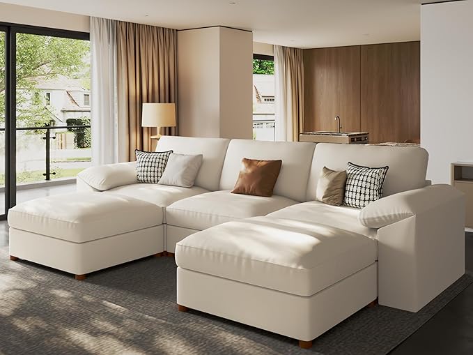 Deep Seat Sectional Couch