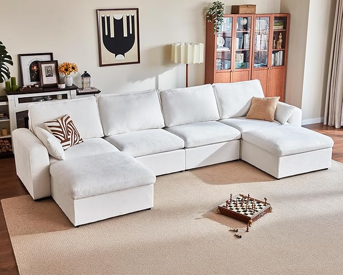 Oversized Modular Sofa Comfy Cloud Couch with Storage