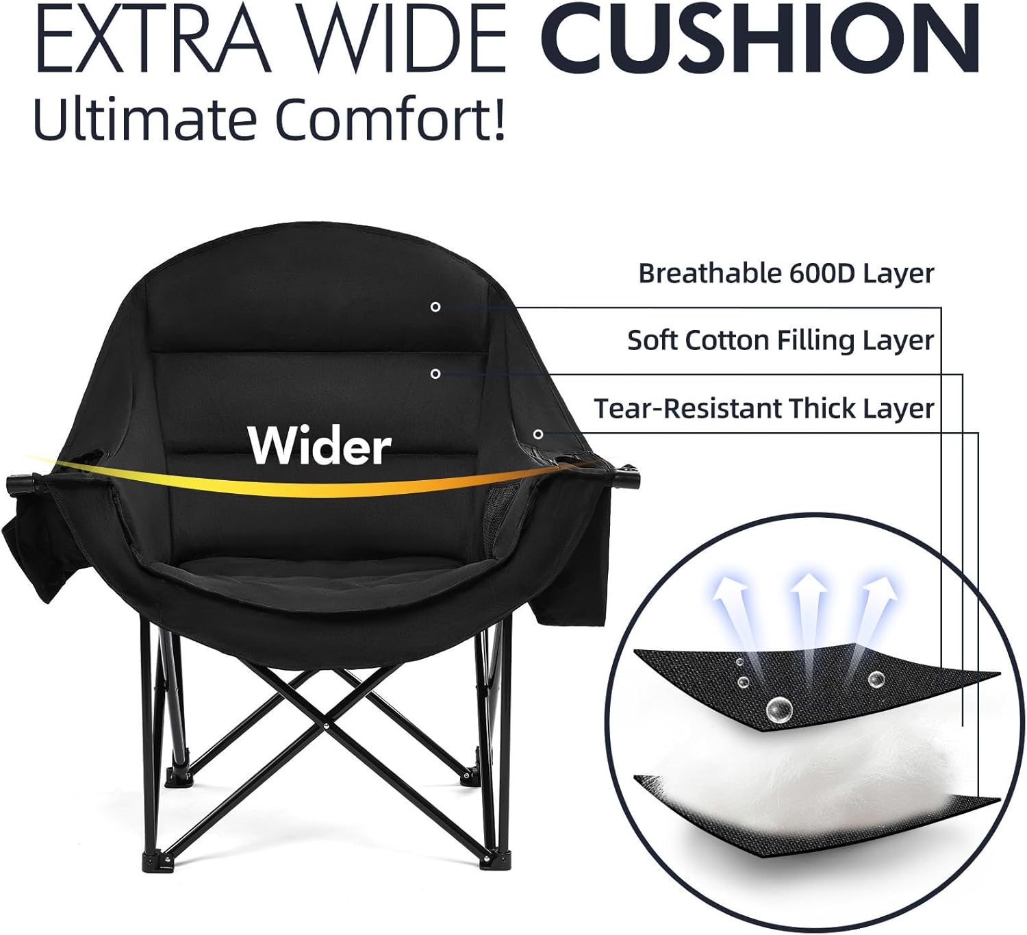 Oversized Camping Chairs for Adults