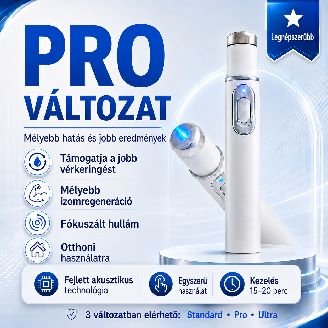 ⚡ A fejlett lökéshullám-terápia támogatja a férfiak szexuális egészségét 💪 és segít enyhíteni az izom-, ízületi és ínfájdalmat 🦵