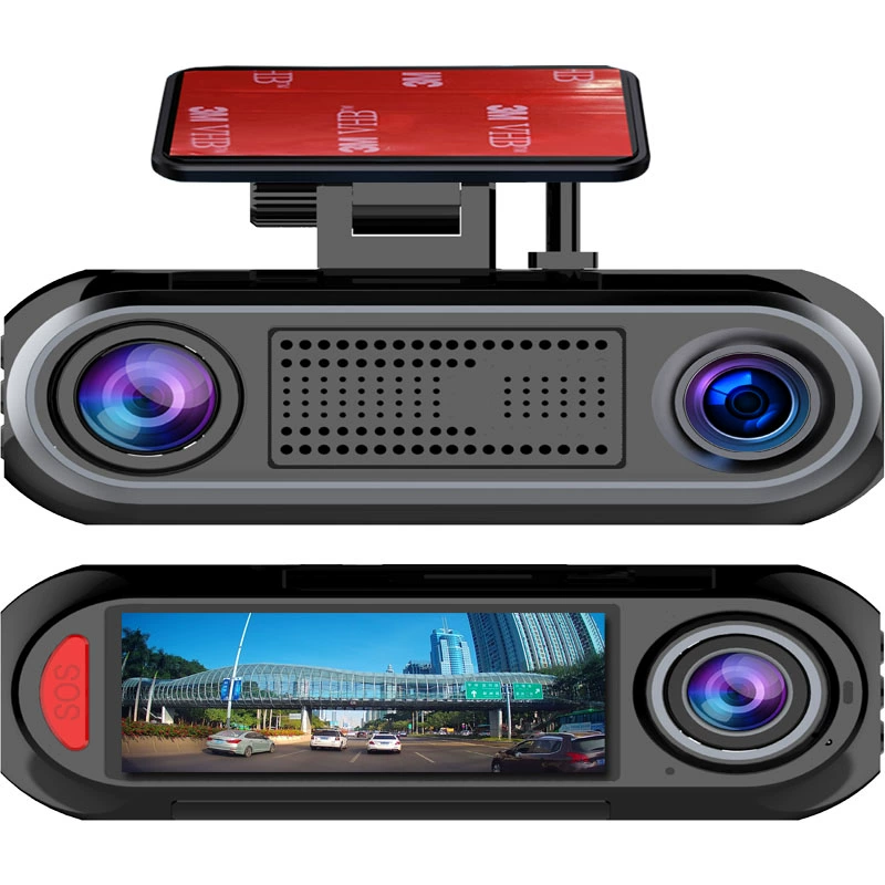 720°-os panoráma autós kamera 4K Sentinel 360°-os panoráma jármű belső és külső parkolásfigyeléssel 24 órás távirányítású mobiltelefon 2025 új modell