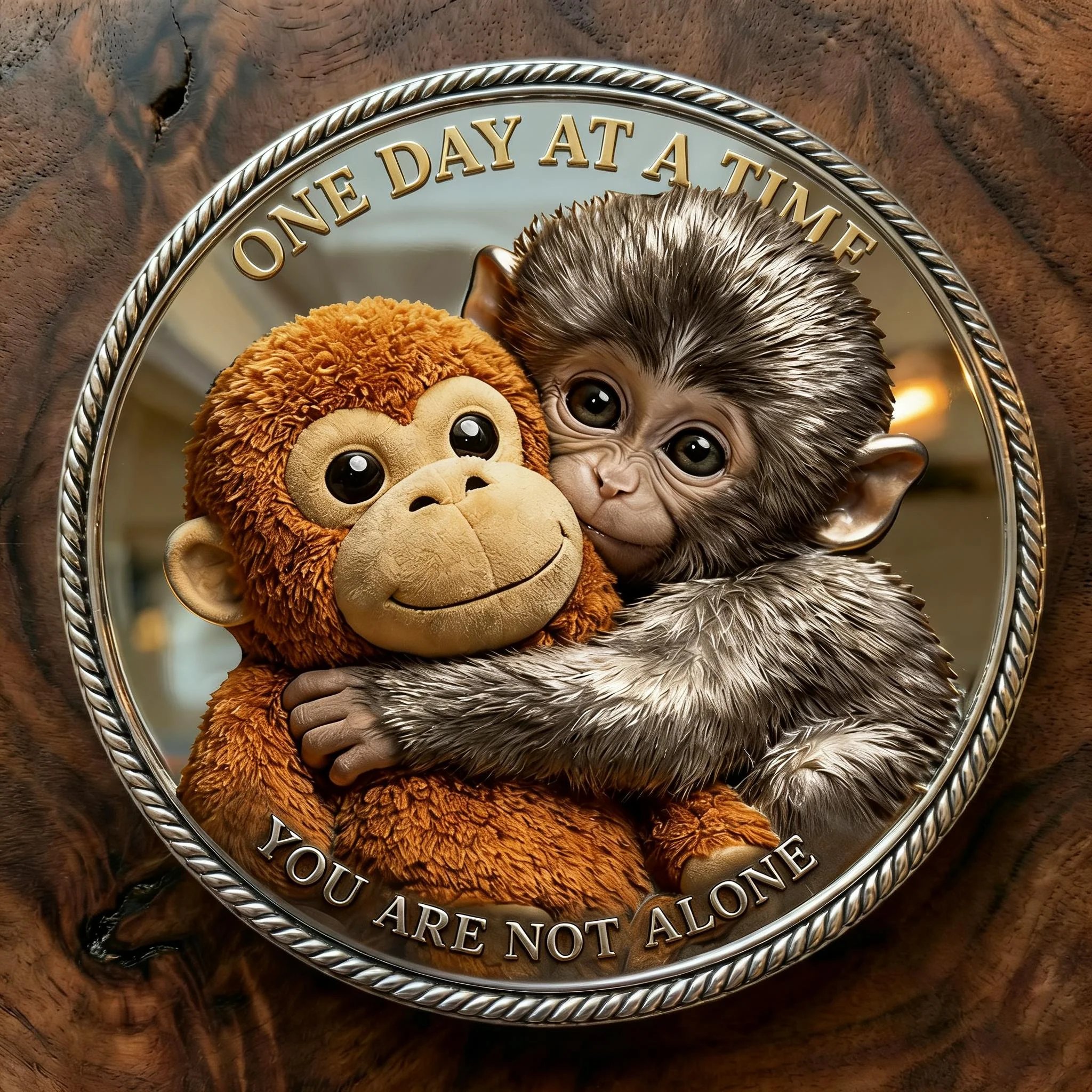 🏆Last Day 49% OFF🪙💖Emotional Support Monkey Coin🐒
