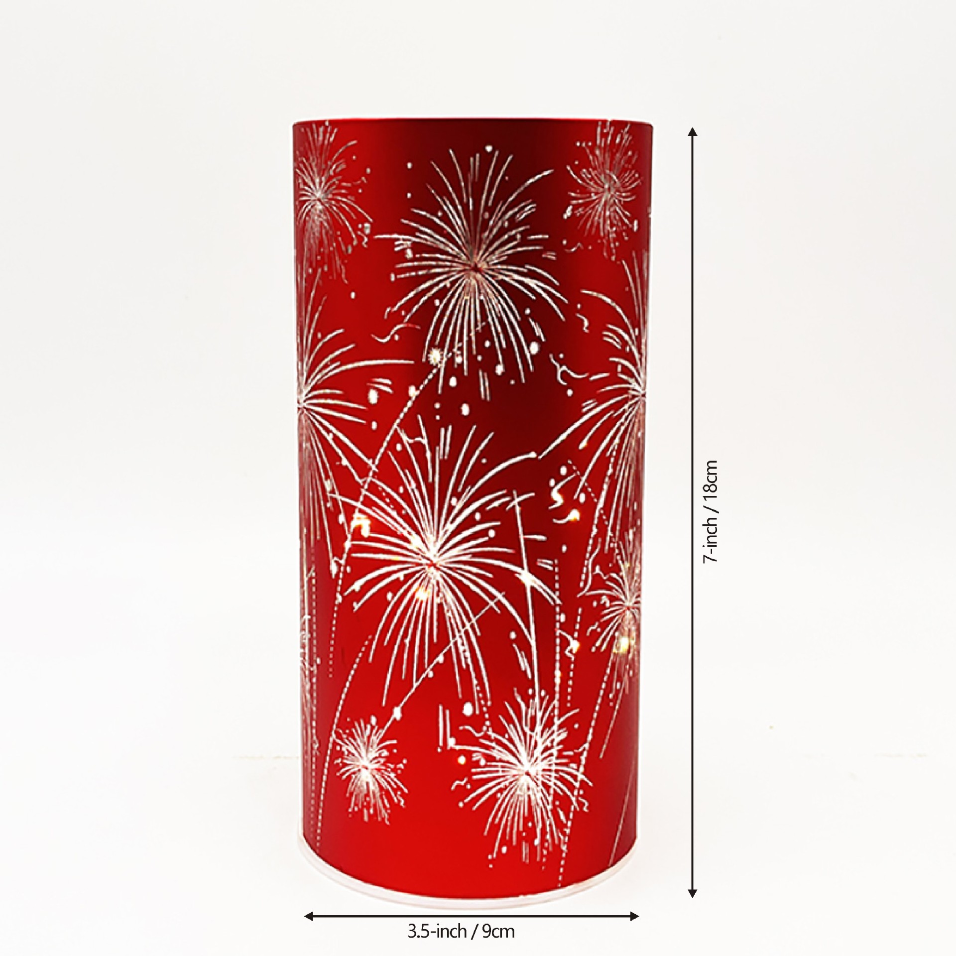 Celebration Firework Lanterns – Premium Patriotic Red, White & Blue Trio