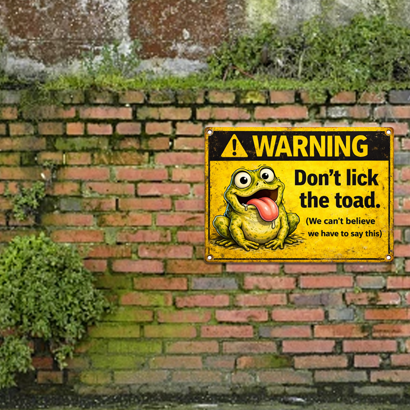 Funny Metal Tin Sign Decoration