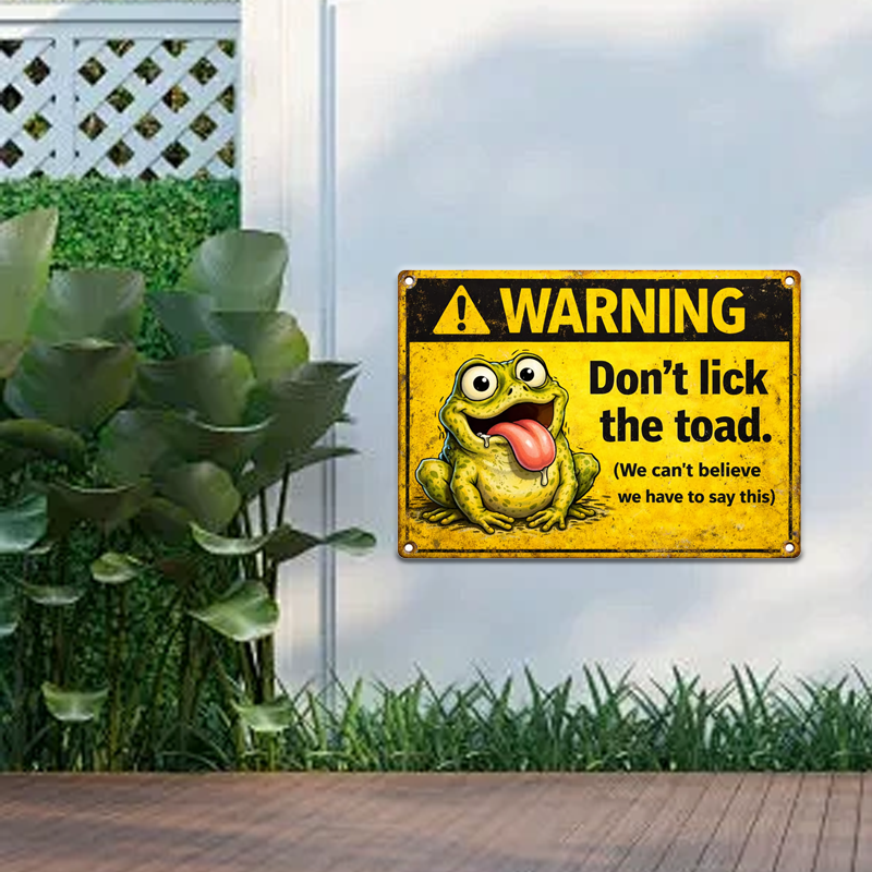 Funny Metal Tin Sign Decoration