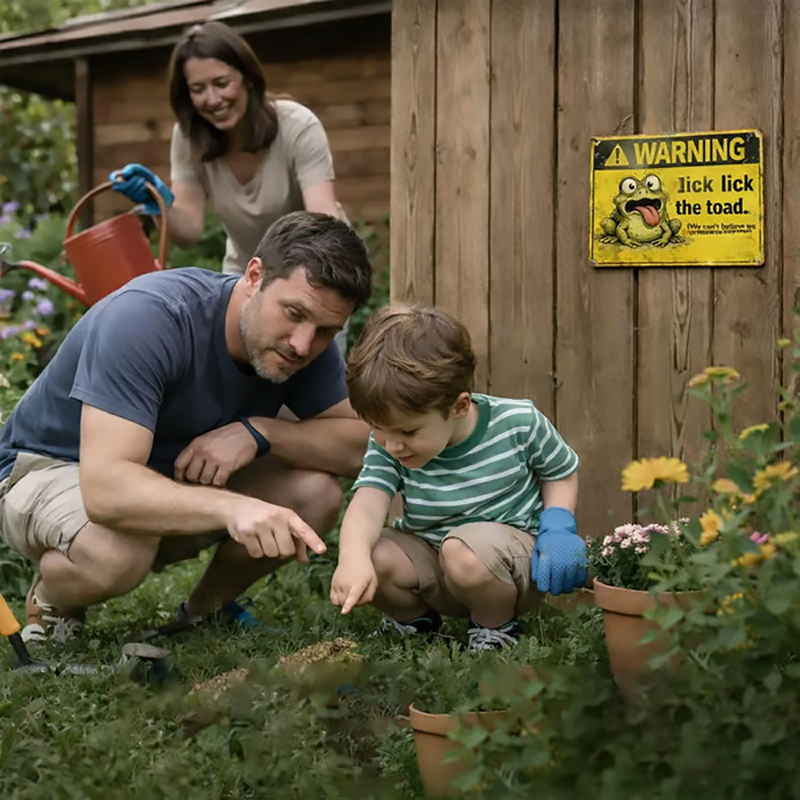 Funny Metal Tin Sign Decoration