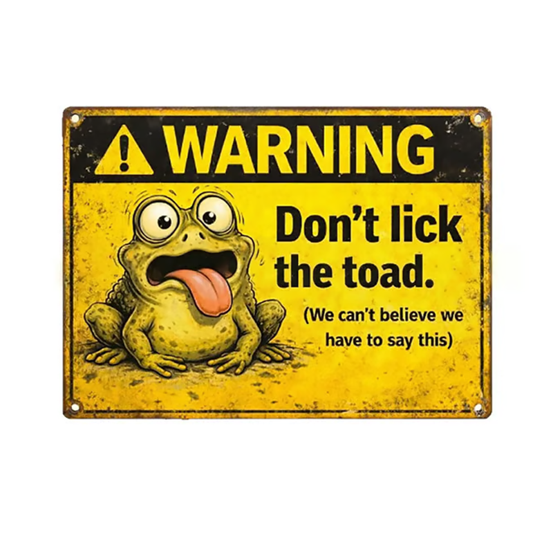 Funny Metal Tin Sign Decoration