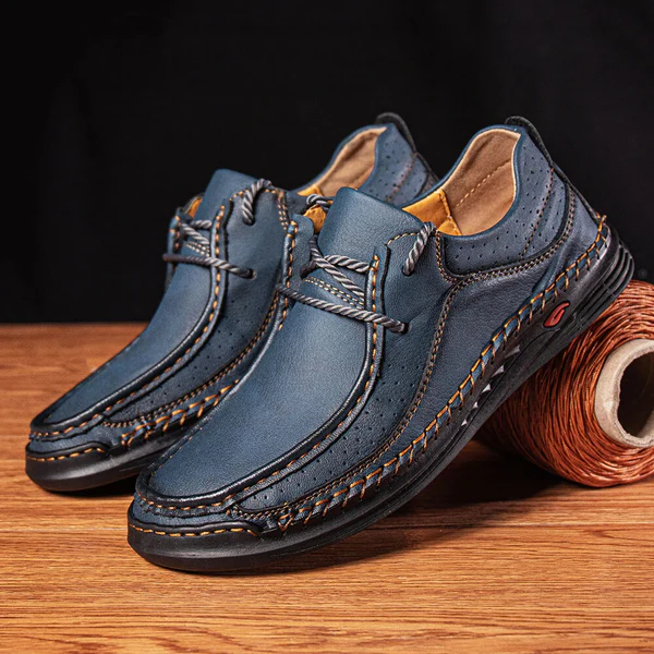 ⏰Last Day! 60% OFF  🔥Men’s Cowhide Slip-On Loafers – Handcrafted with Arch Support