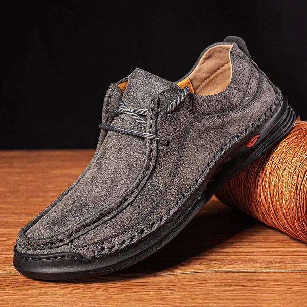 ⏰Last Day! 60% OFF  🔥Men’s Cowhide Slip-On Loafers – Handcrafted with Arch Support