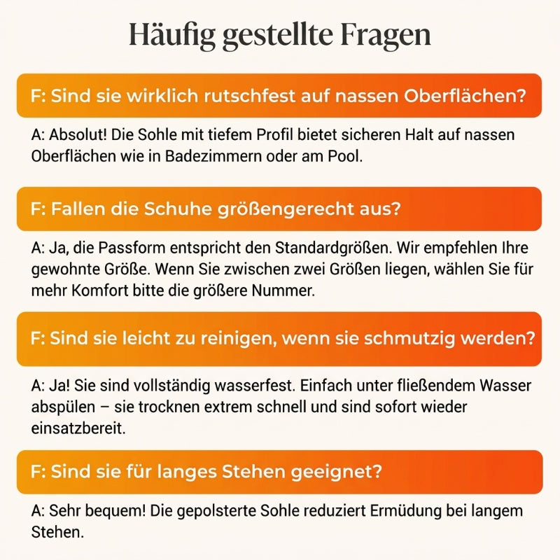 💨 Atmungsaktive rutschfeste Clogs｜Komfortabel und sicher