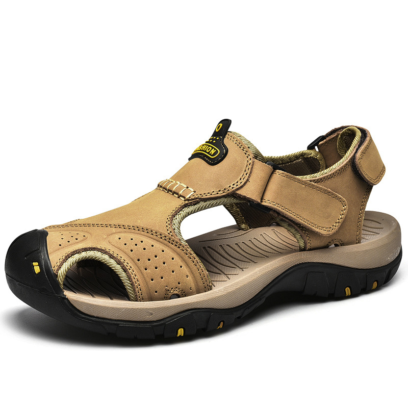 Leather sports sandals