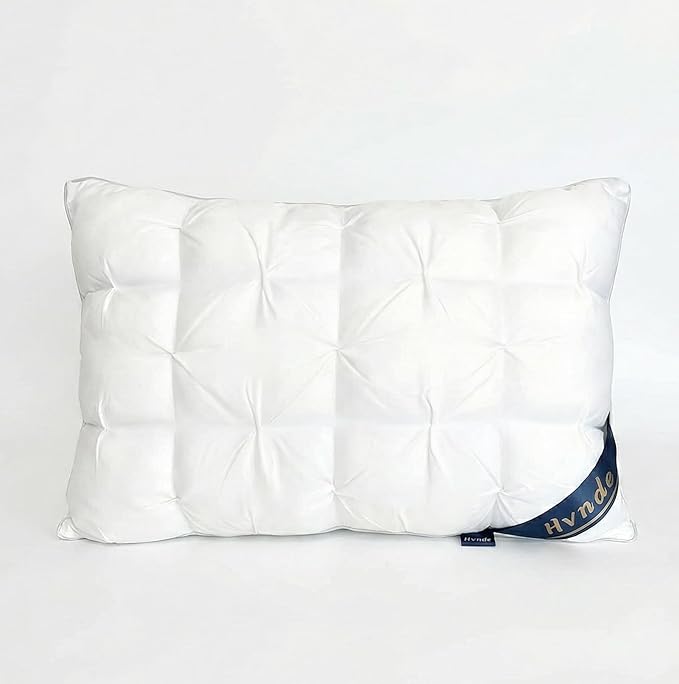 Luxury 5-Star Hotel Quality Pillows 19x29 Inches Deep Sleep Neck Support Low Allergy Polyester Fiber Cover Soft Texture Surface