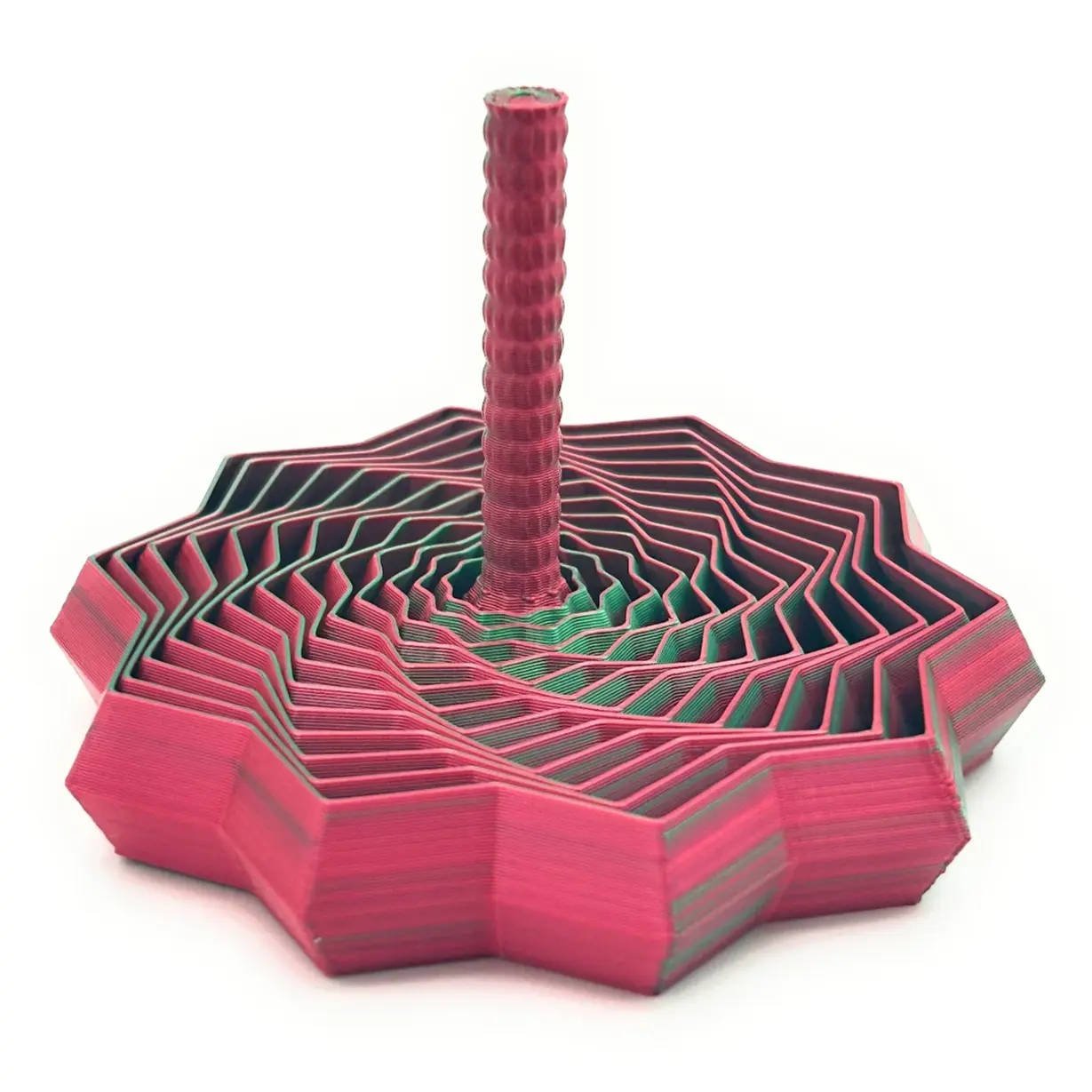 Expanded Sensory Fidget Star with Handle - Very Satisfying Sight and Sound with Hypnotizing Visual Fidget Toy