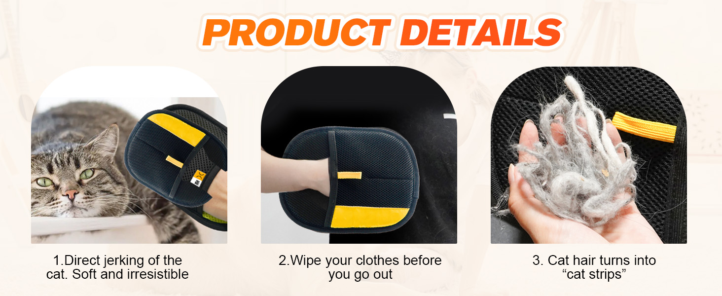 Pet Hair Remover Gloves1