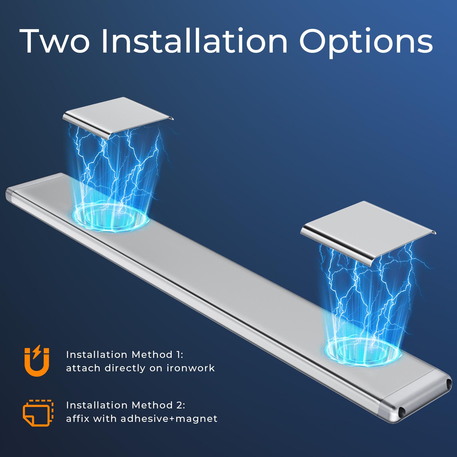 Under Cabinet Lights,Motion Sensor Night Light Indoor，USB Rechargeable 1500mAh LED Light, Magnetic Dimmable Night Light for Kitchen, Pantry, Closet,Coffee，Closet & Stairs