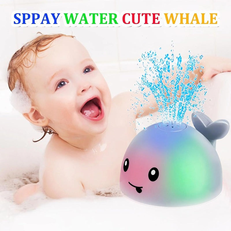 Rechargeable Whale Light-Up Bath Toy