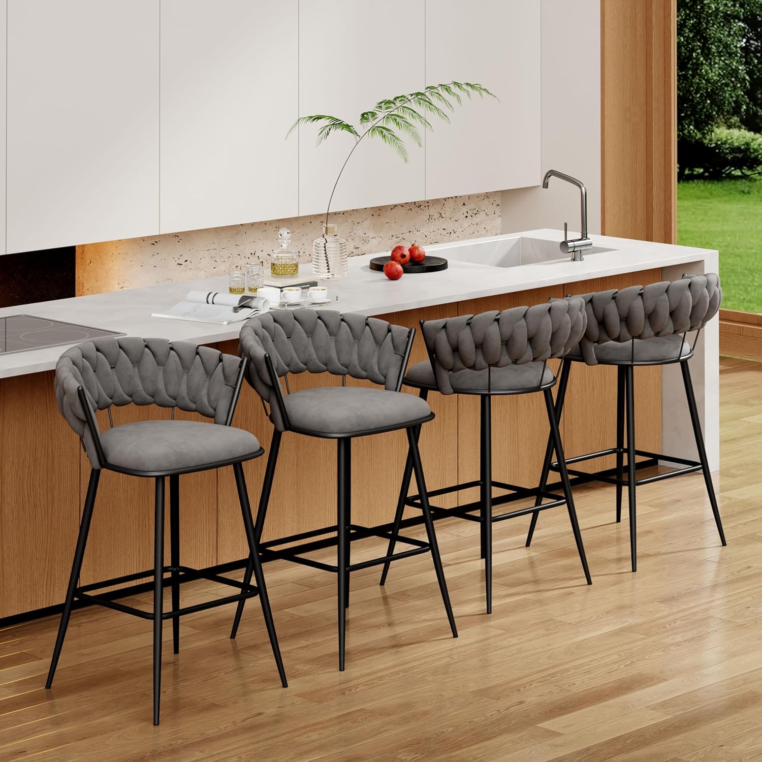 Bar Stools Set of 4