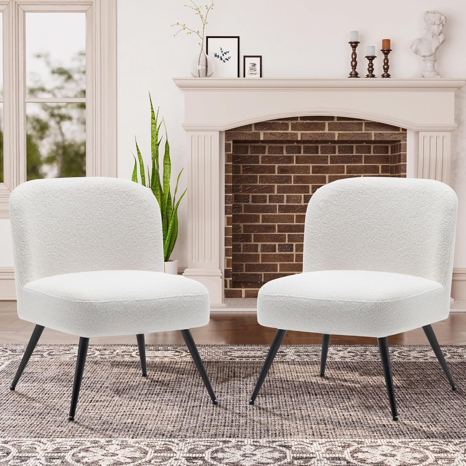 Accent Chairs Set of 2 for Living Room Bedroom