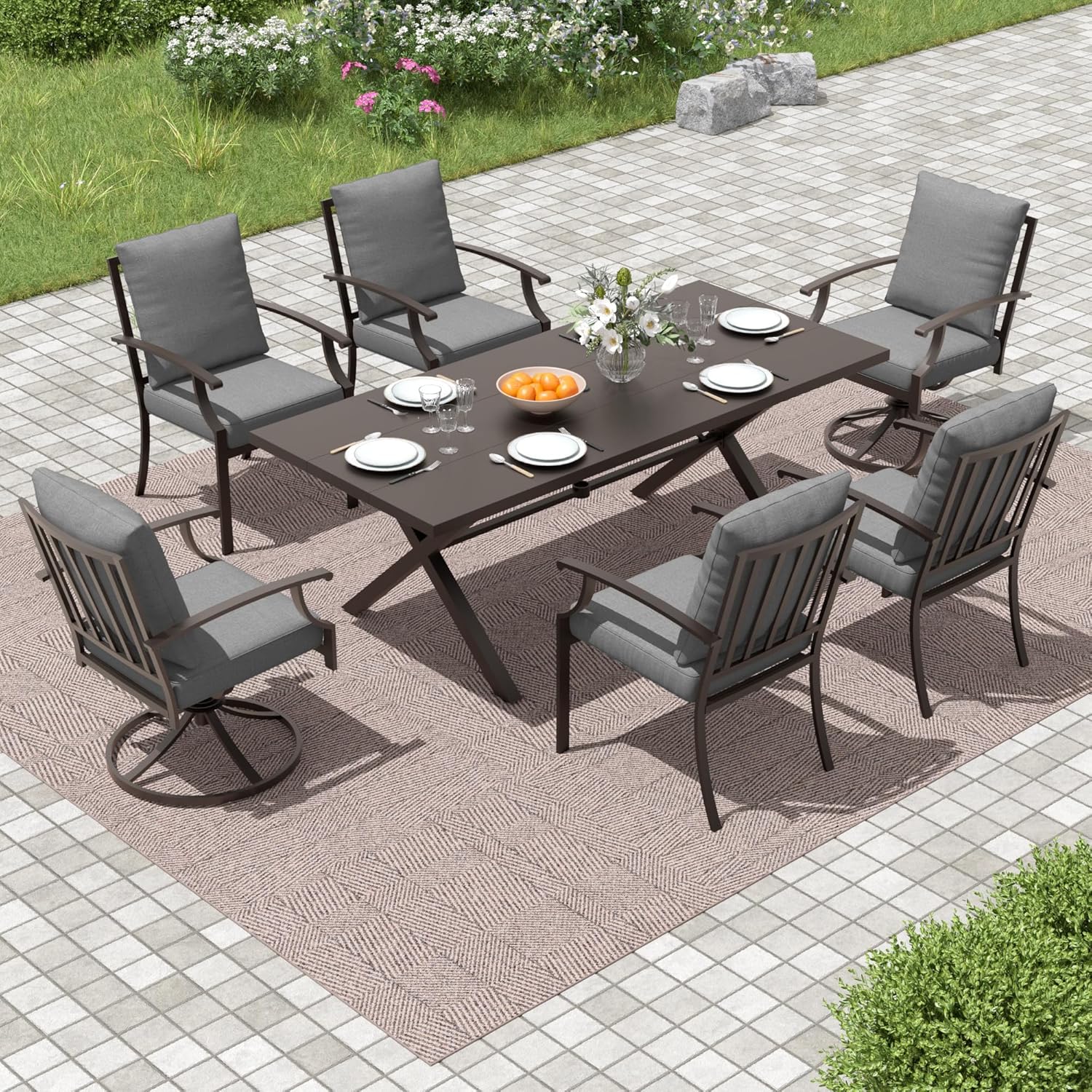 7 Piece Outdoor Dining Set
