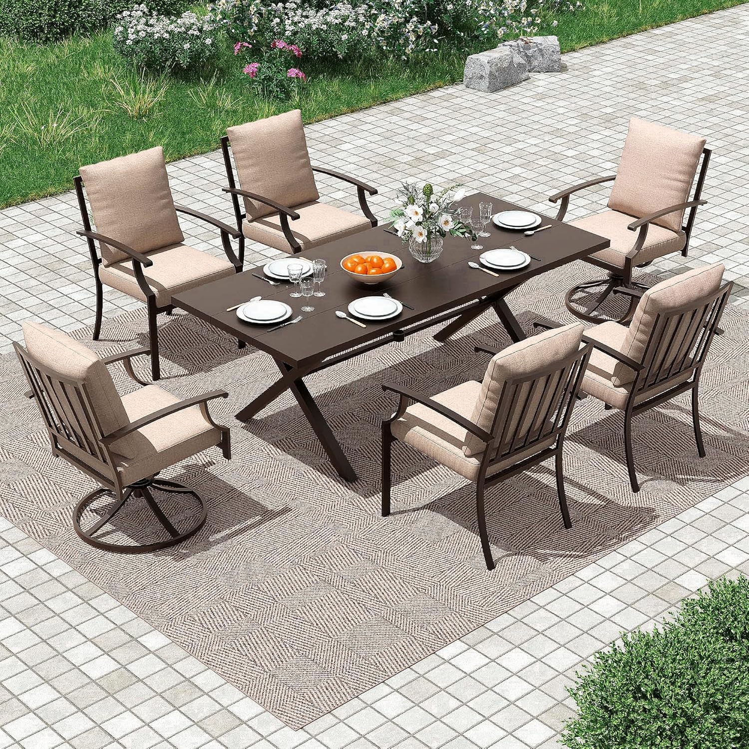 7 Piece Outdoor Dining Set