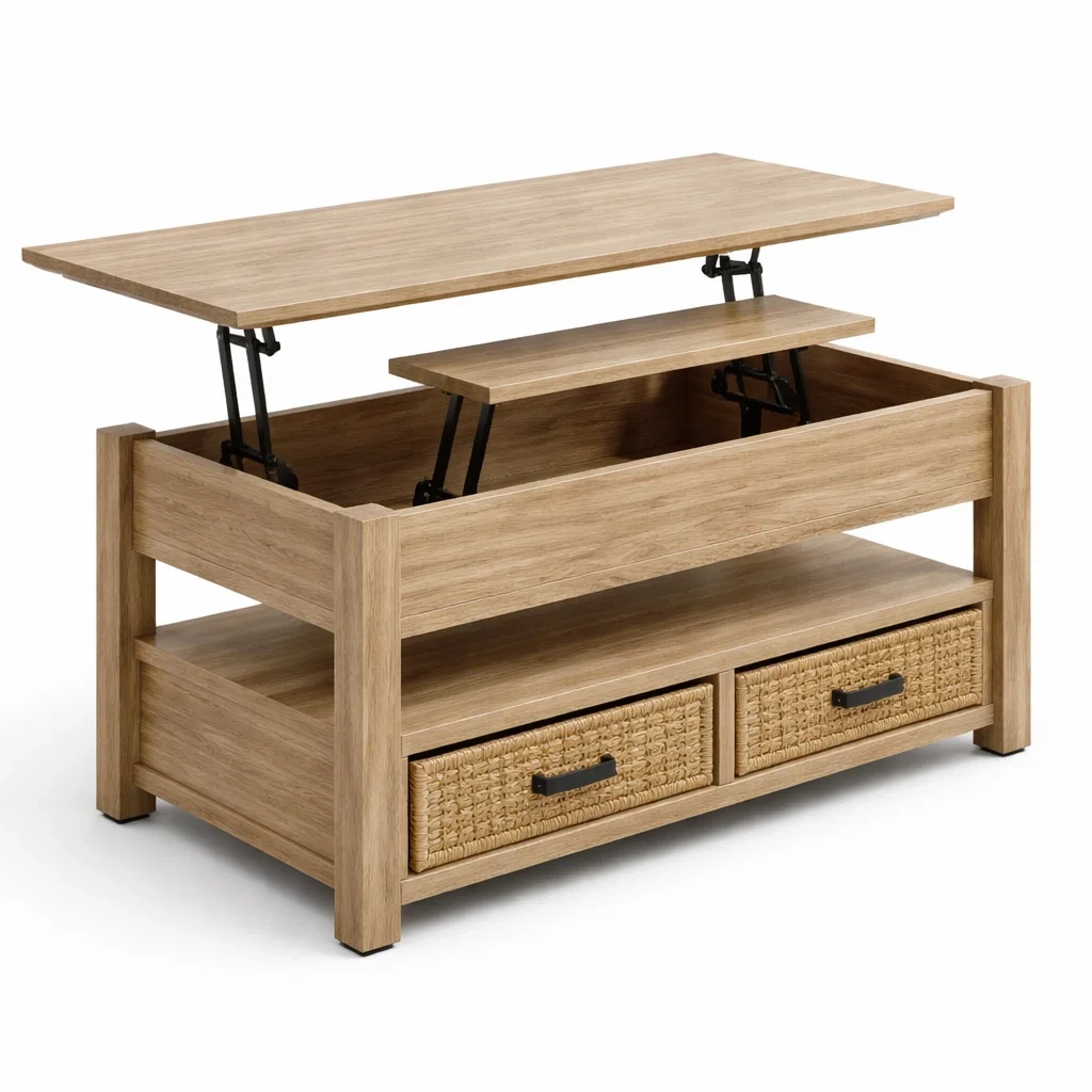 Lift Top Storage Coffee Table-yavniro
