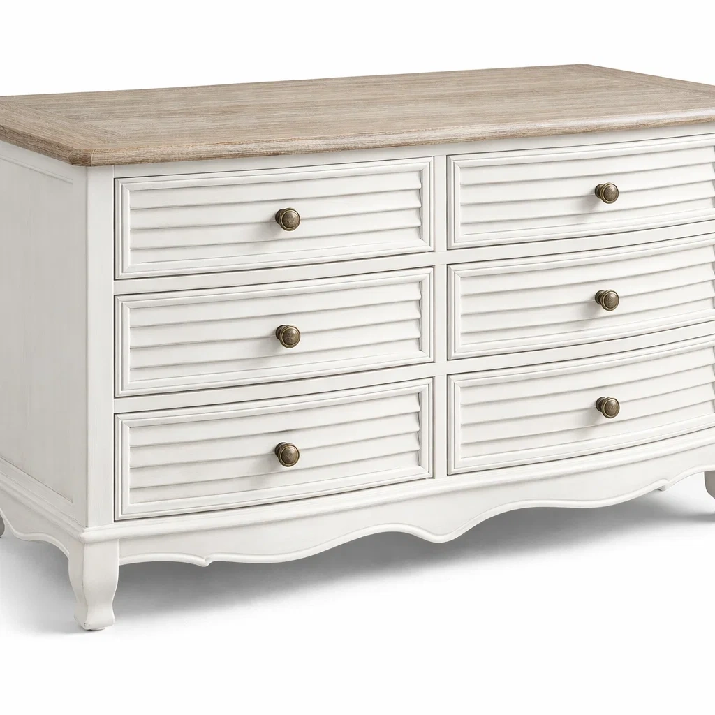 French Style Wood Coffee Table-yavniro