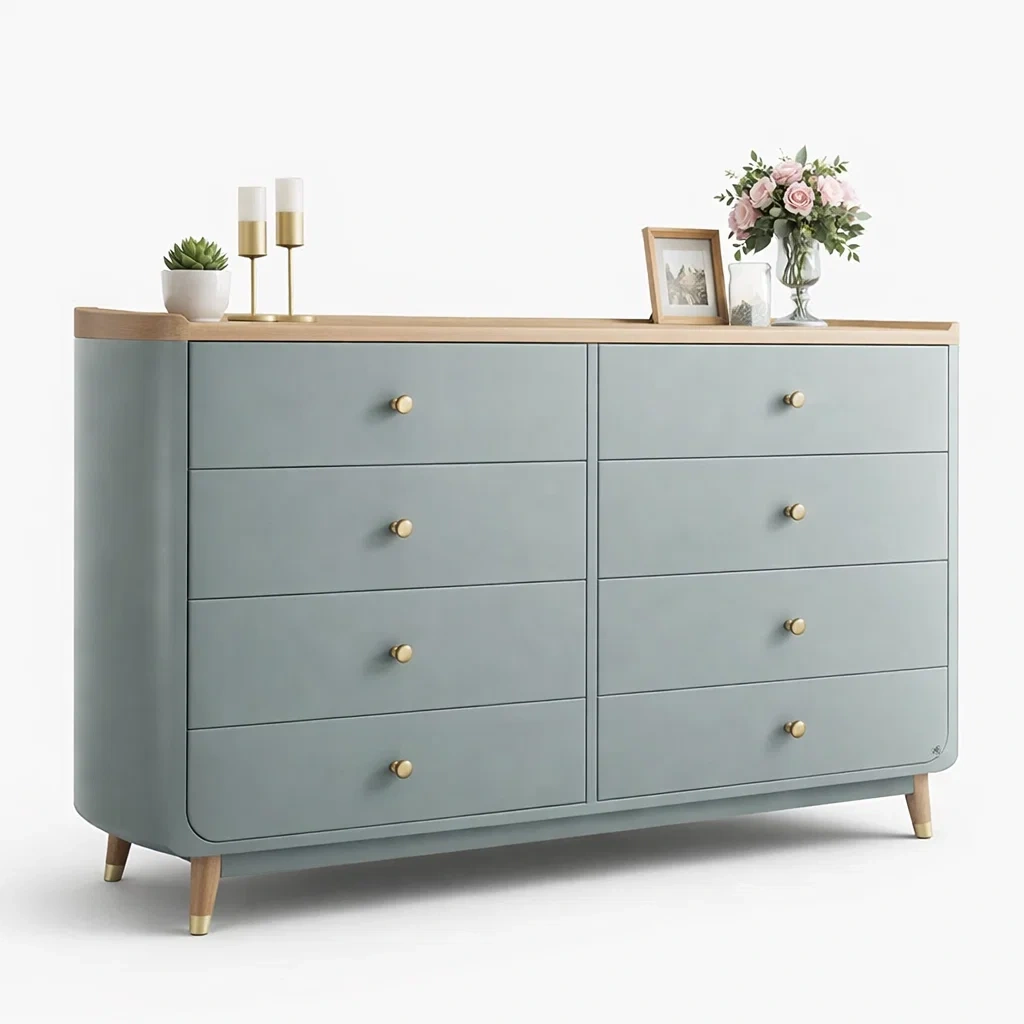 Modern Eight Drawer Dresser-yavniro