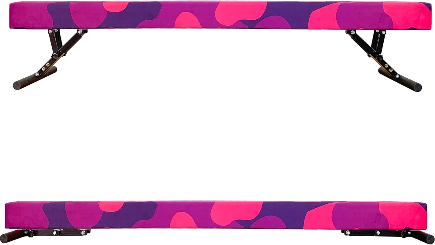 Adjustable Balance Beam 8 ft Gymnastic Beam Adjustable Height for Kids and Teenage of All Gymnastic Levels