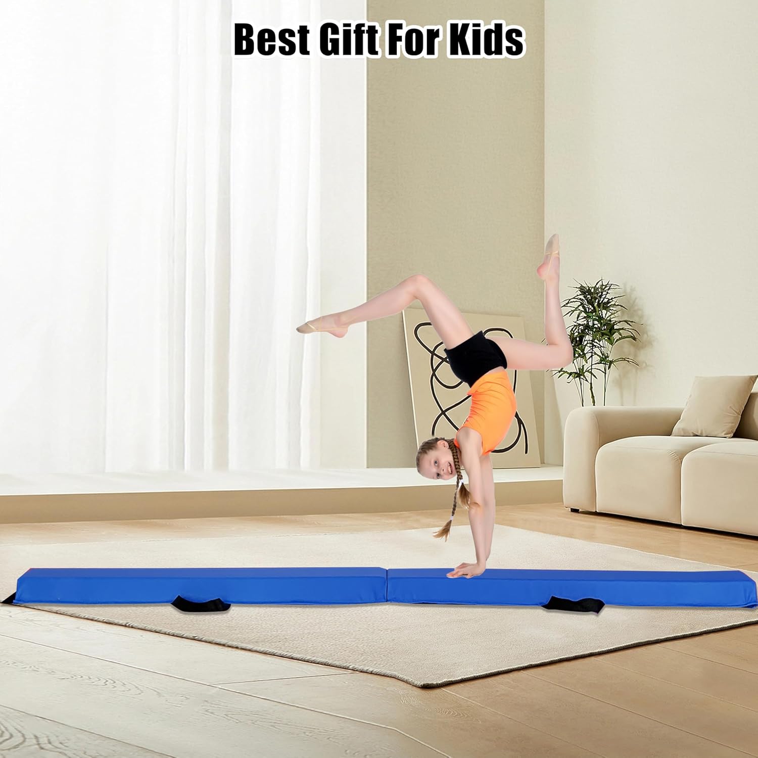 6 FT Folding Gymnastic Balance Beam