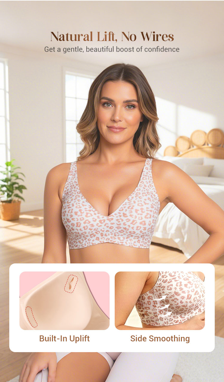Wireless bra coverage and fit