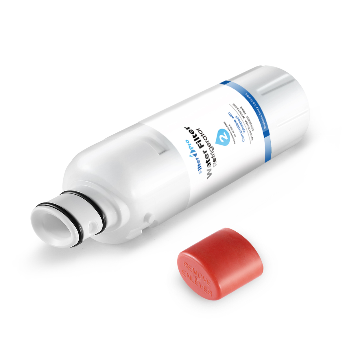 Water Filter 2 Replacement for Refrigerator EDR2RXD1 W10413645A P9RFWB2L GP002 Compatible with EveryDrop Filter 2 Whirlpool Filter 2 KitchenAid