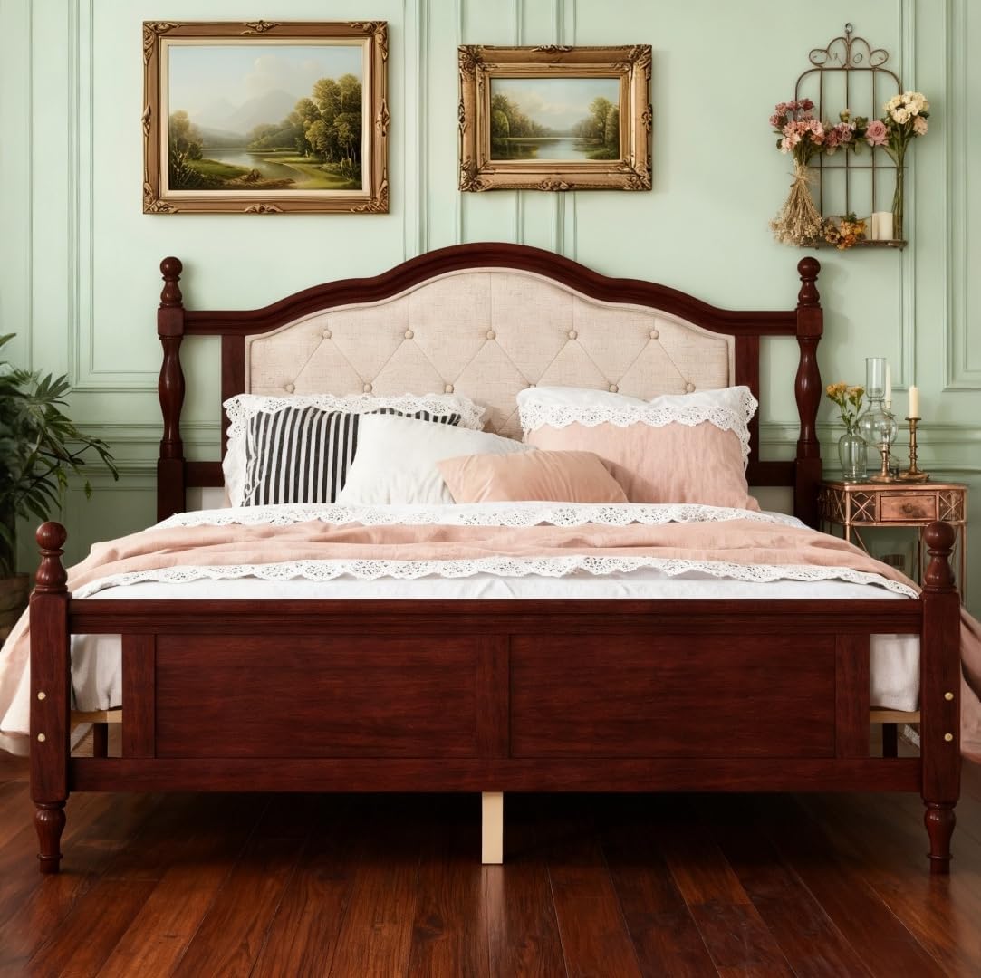 Wooden Bed