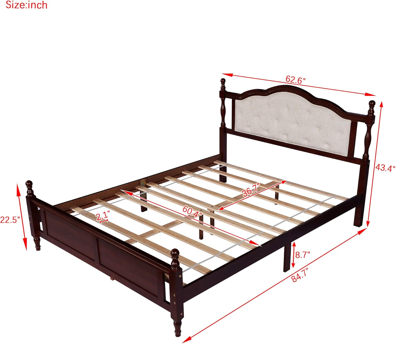 Wooden Bed
