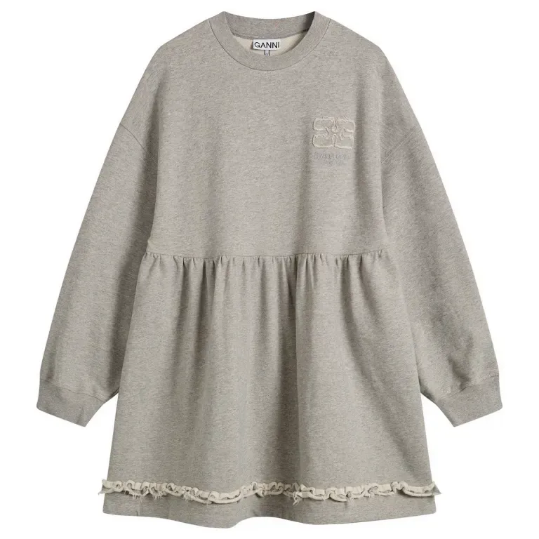 Crewneck Peplum Dress