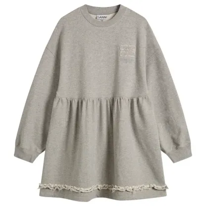 Crewneck Peplum Dress