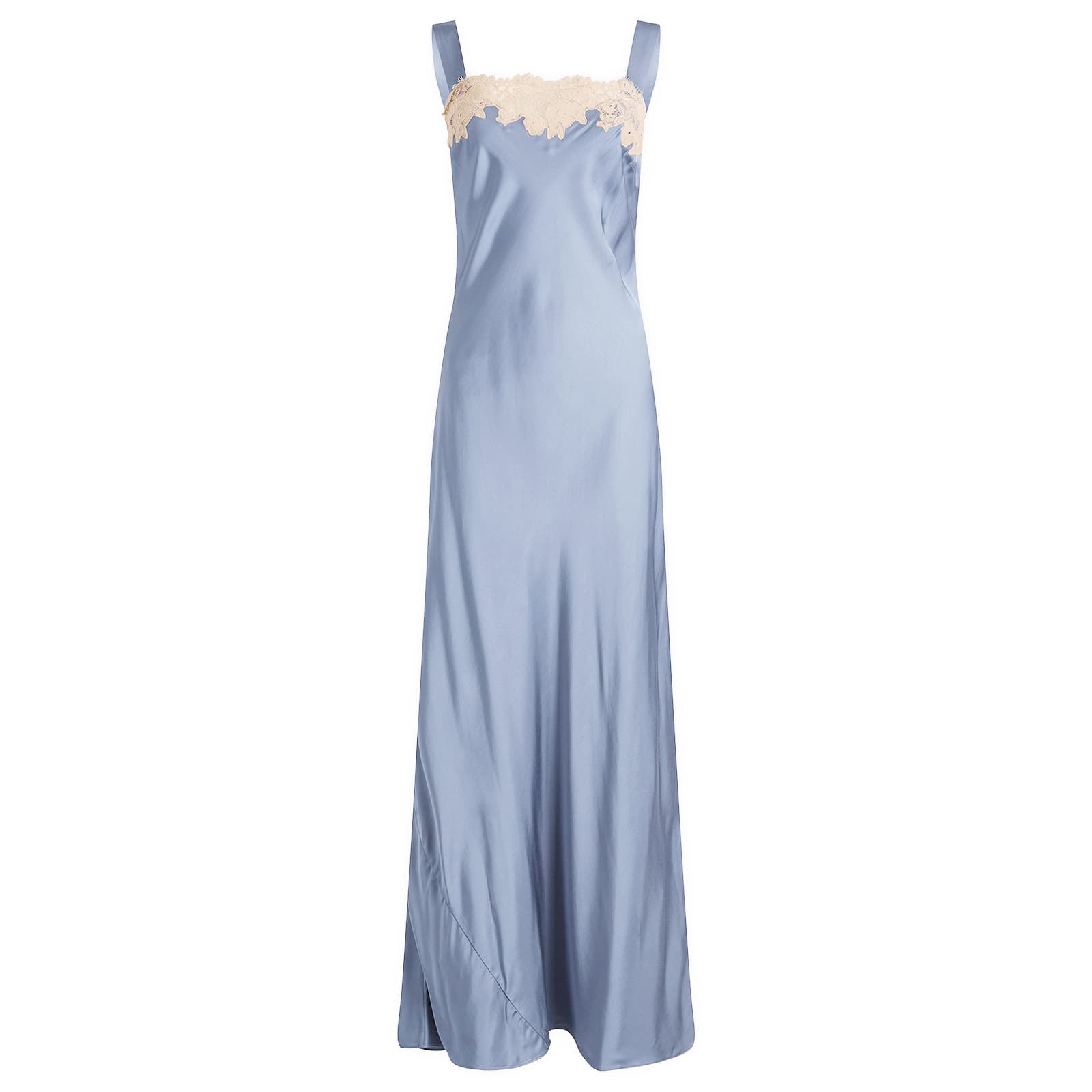 RIXO Rosamarie Dress - Stone Blue