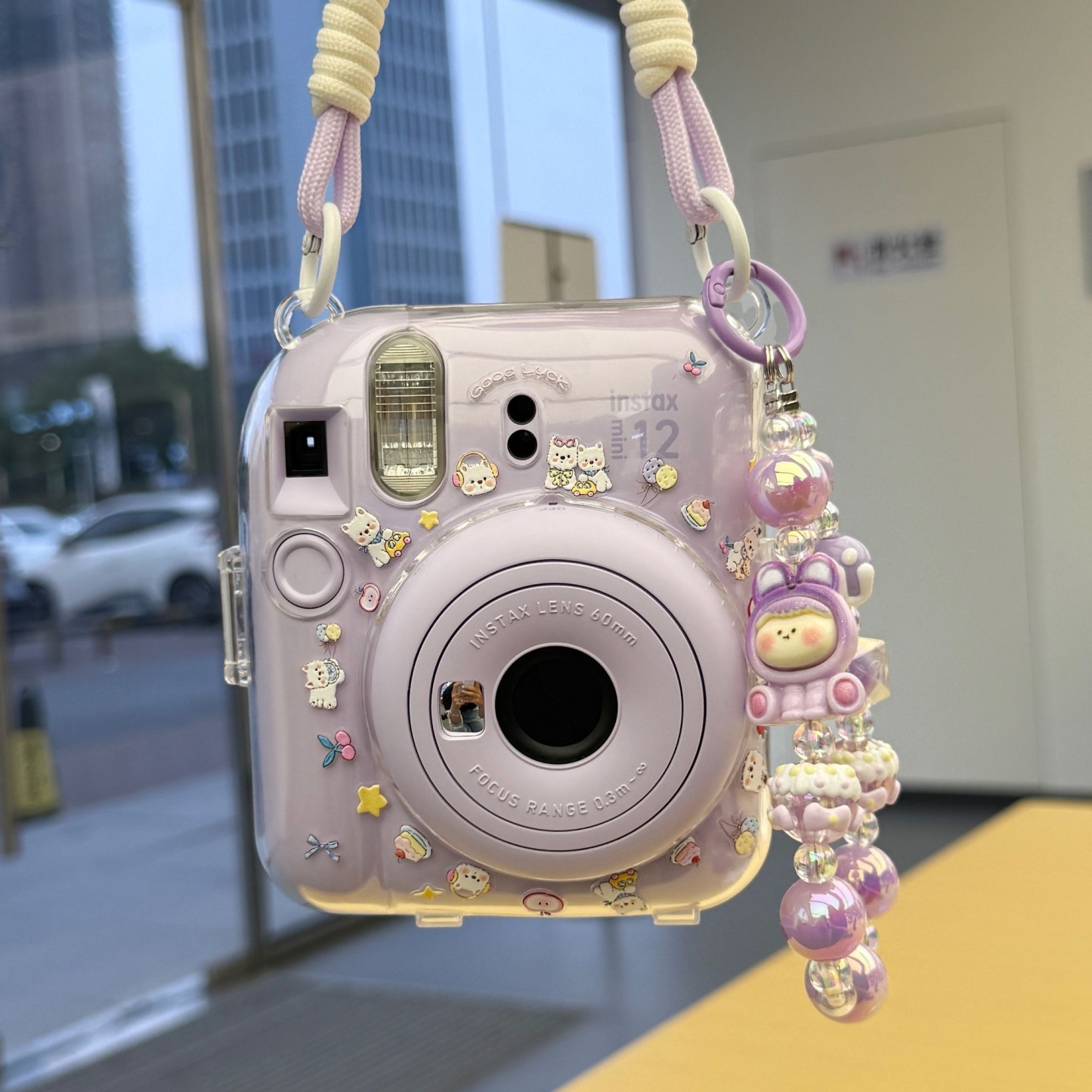 Mini 12/11 Crystal Clear Camera Case 📸