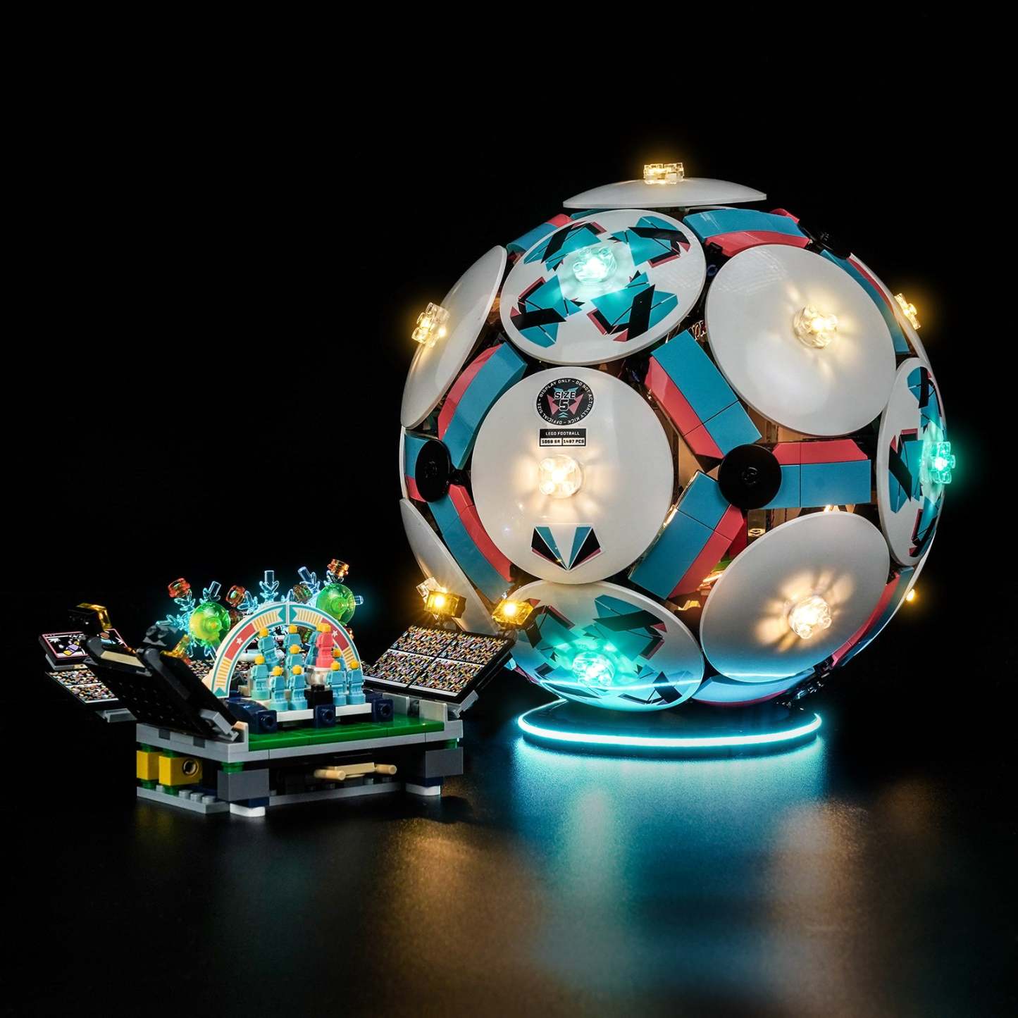 BrickBling Light Kit for LEGO Editions Soccer Ball 43019