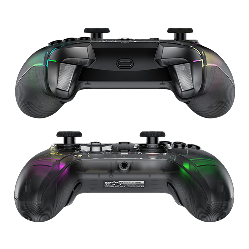GameSir Kaleid Wired Transparent RGB Gaming Controller for Xbox