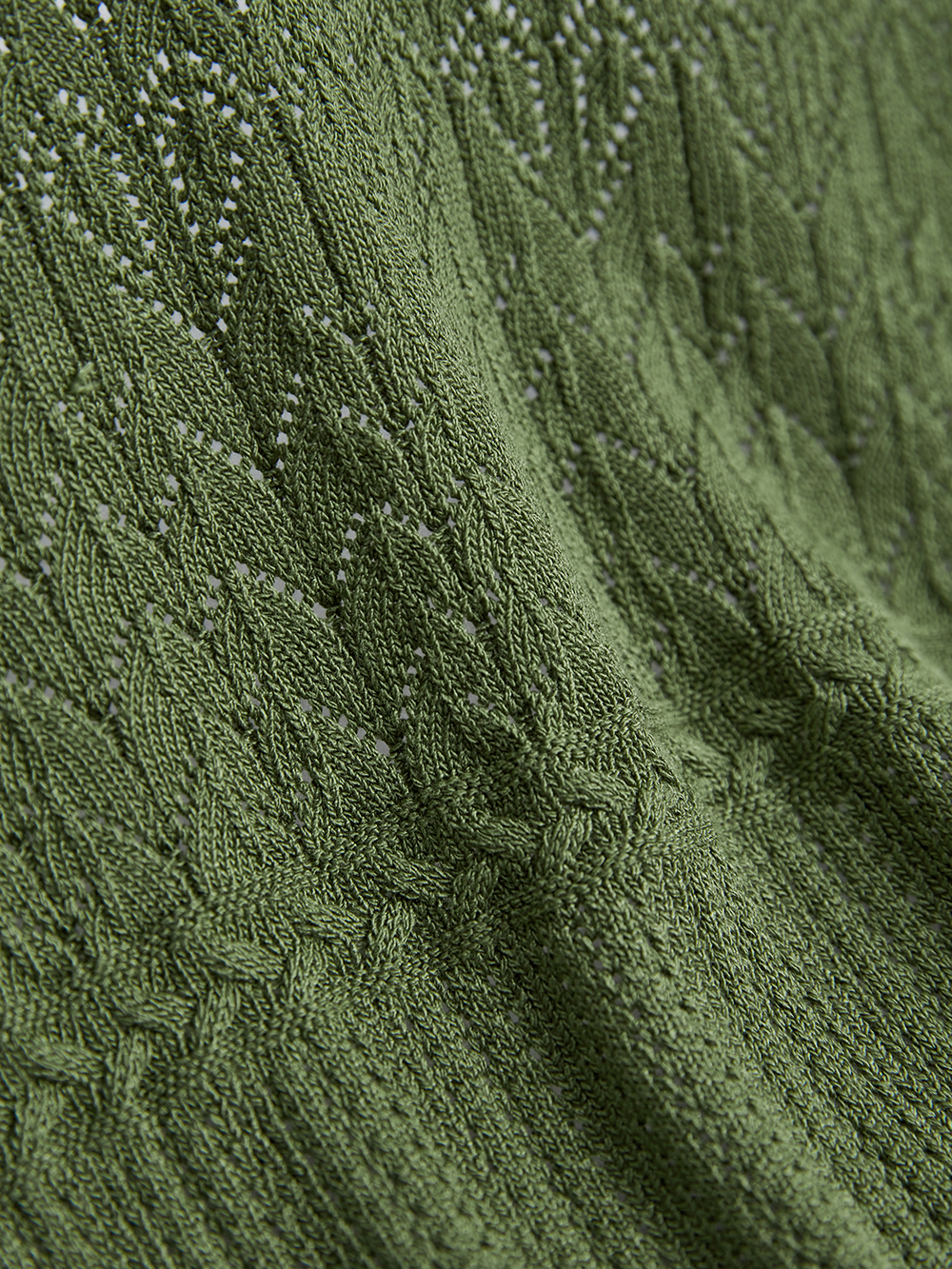 Green Cardigan and Cami
