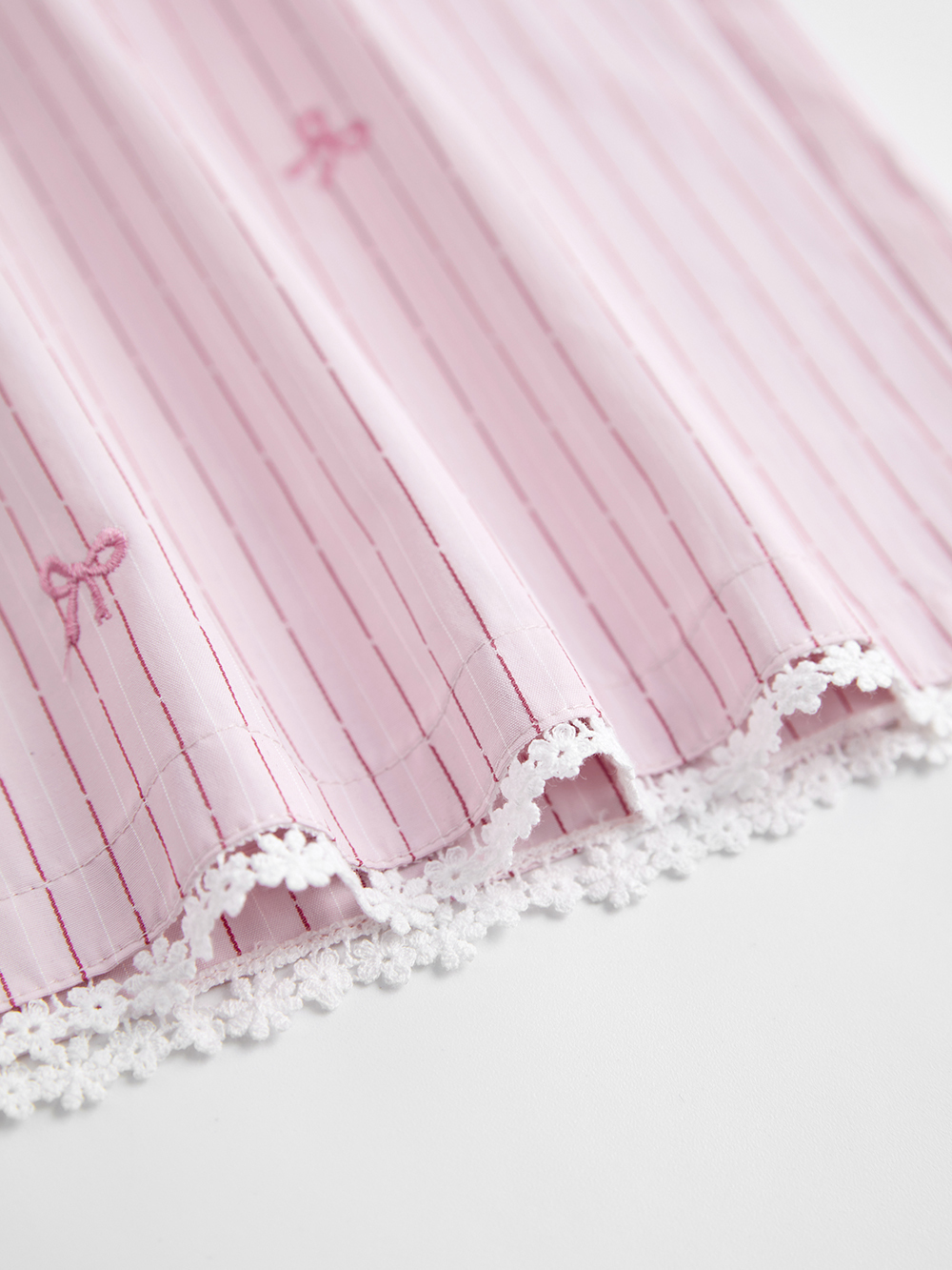 Pink Bow-Detail Cami & Pants