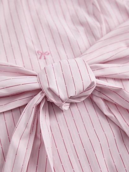 Pink Bow-Detail Cami & Pants