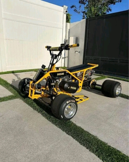 Yellow Max Racing Gokart
