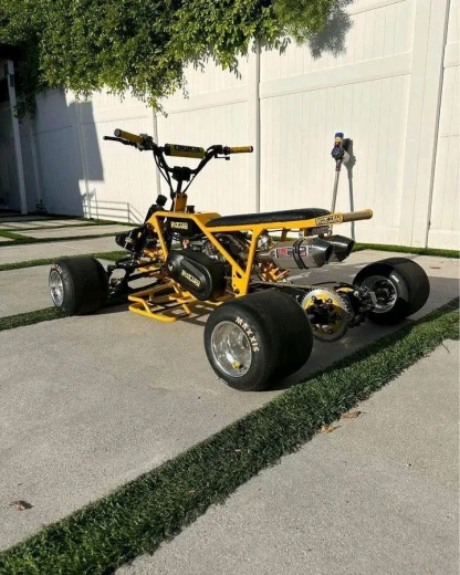 Yellow Max Racing Gokart