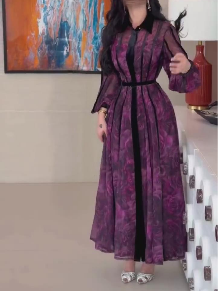 A soft, elegant dress designed to flatter your figure