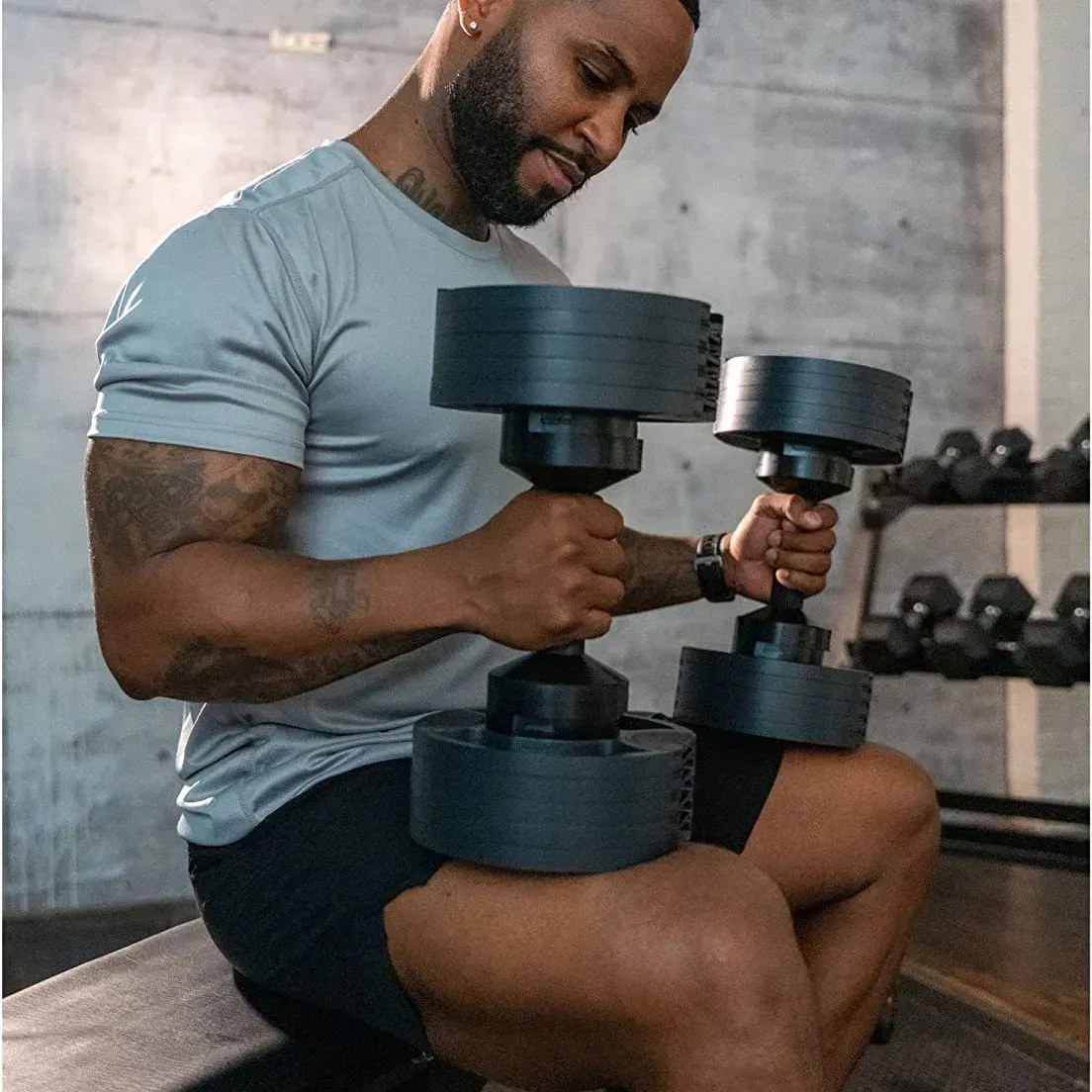 Buy 2 Get 2 Free-🔥LAST 100 HOME STRENGTH FITNESS DUMBBELLS ONLY $31!! 💥